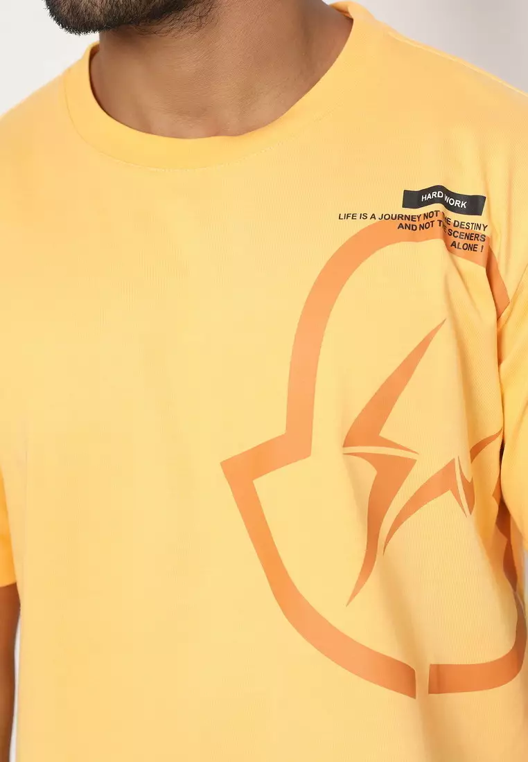 NX T-Shirt Cotton Combed Tebal Pria 207370071