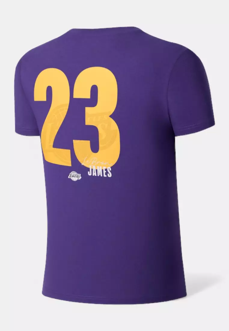 Los Angeles Lakers #23 Lebron James T-Shirts For Men Draft Night Collection