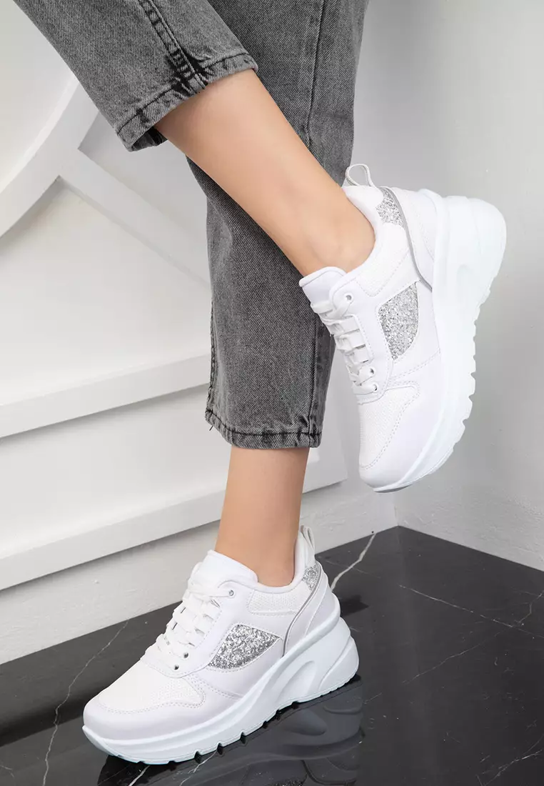 1973 Model White Women's Sneakers