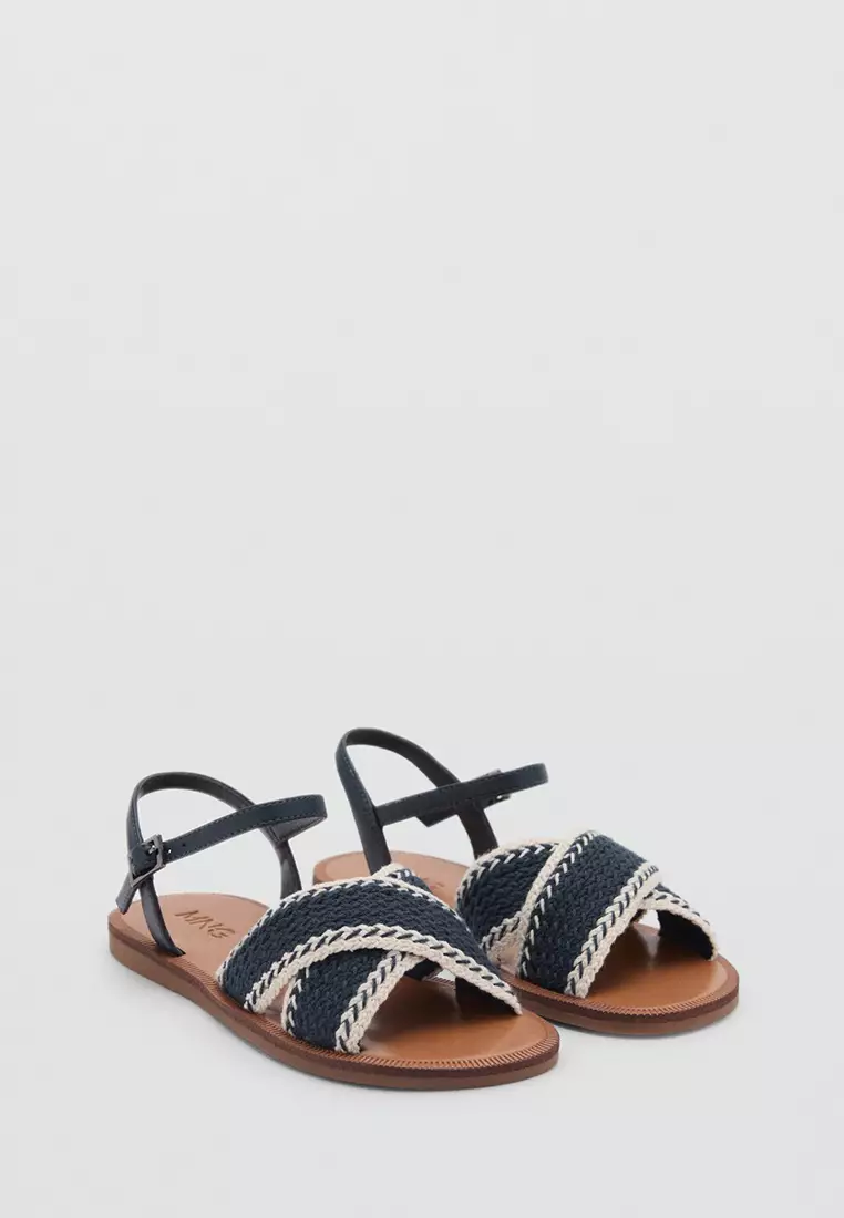 Criss-Cross Straps Sandals
