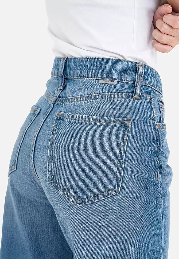 American Holic - Hakusan Straight Denim Pants