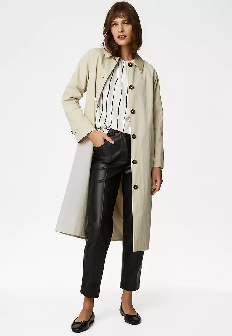 Striped Round Neck Blouse