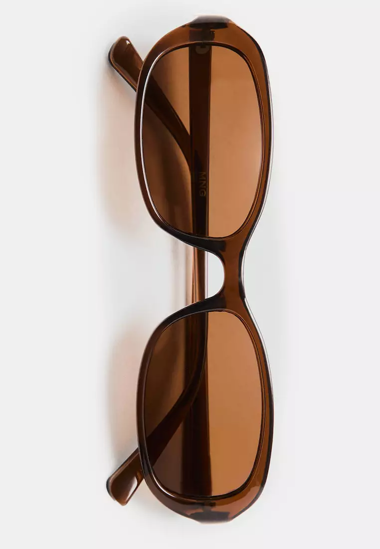 Hailey Bieber x Mango Frame Sunglasses