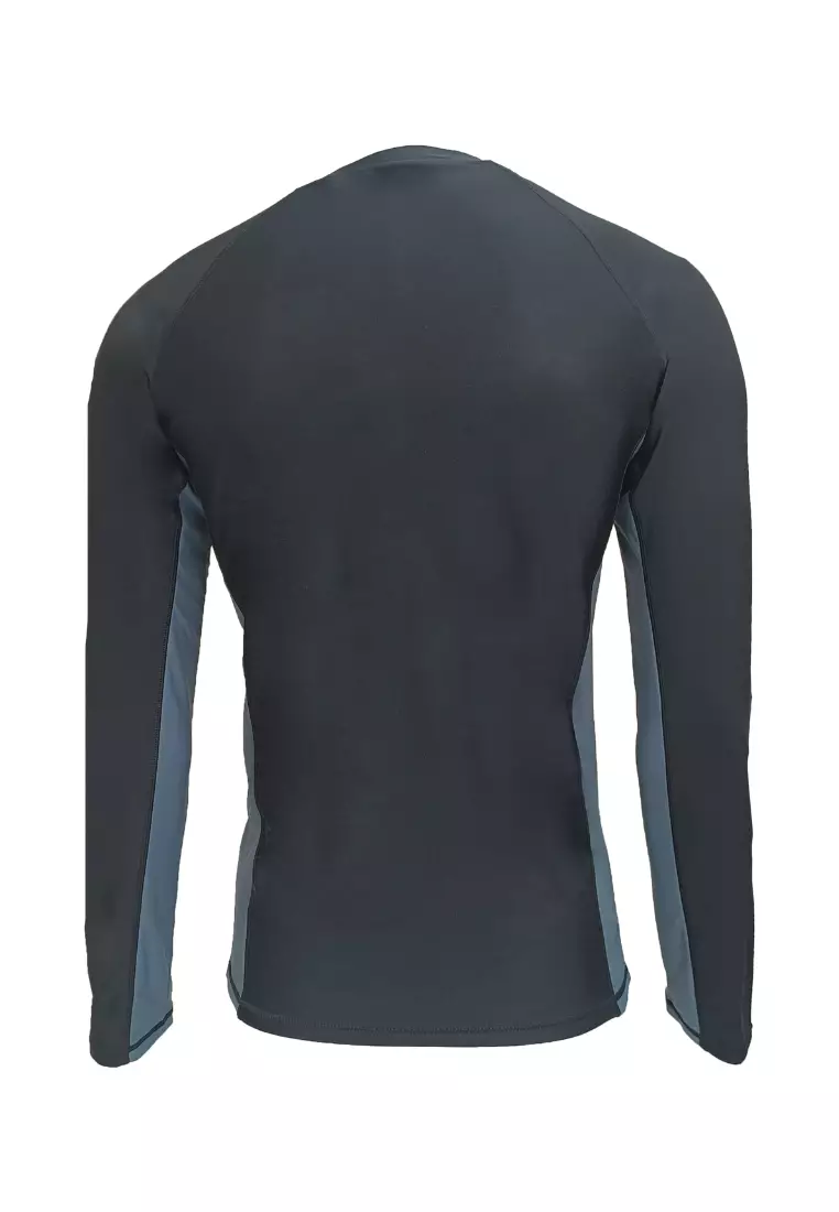 Tidal Treasure Long Sleeved Rashguard Swimwear for Men