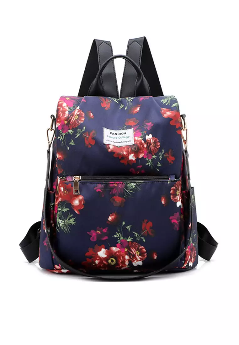 Floral backpack online malaysia online