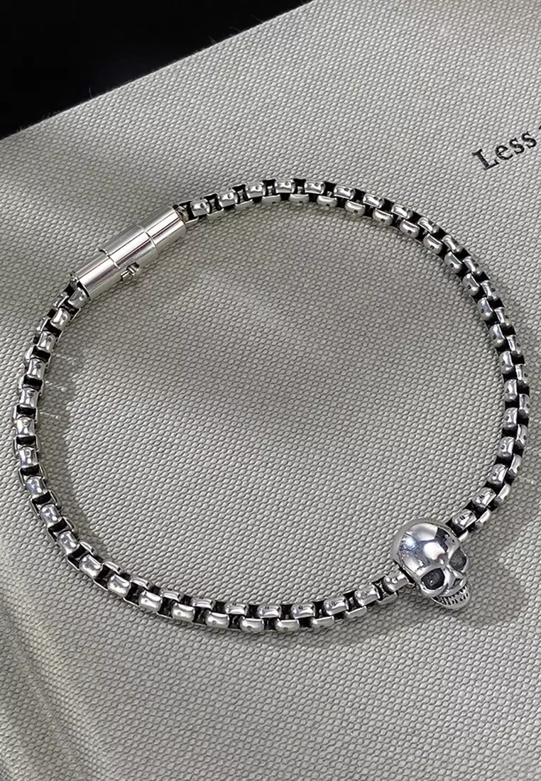 Buy Trendyshop Men's Skull Bracelet 2025 Online ZALORA Philippines - Main Image