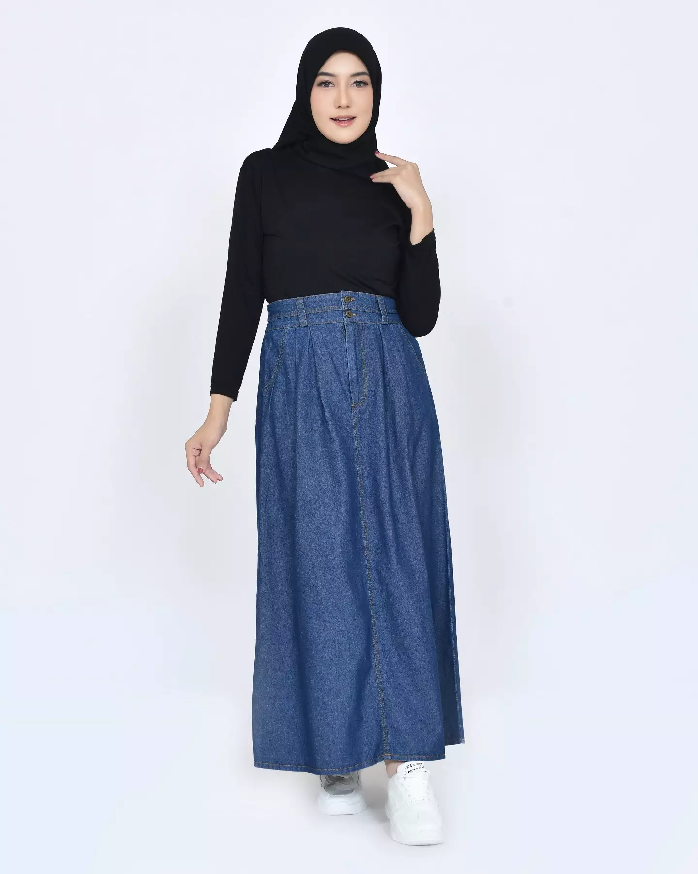 Rok Jeans Button