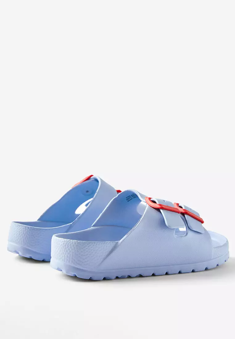 Twin Strap Slide Sandals