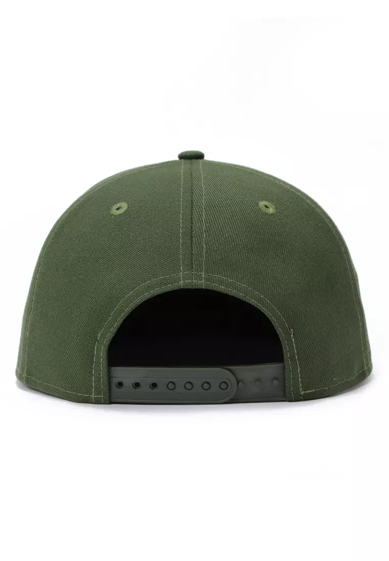 NE Los Angeles Dodgers Upside Down Green 9FIFTY Snapback Cap