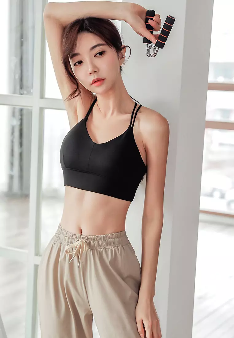 Buy A-IN GIRLS (3PCS) Quick-Drying Running Fitness Yoga Dance Suit  (Tops+Bra+Bottoms) in multi 2024 Online