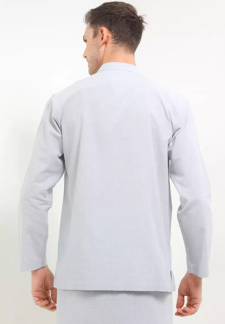 Damson Long Sleeve Baju Koko