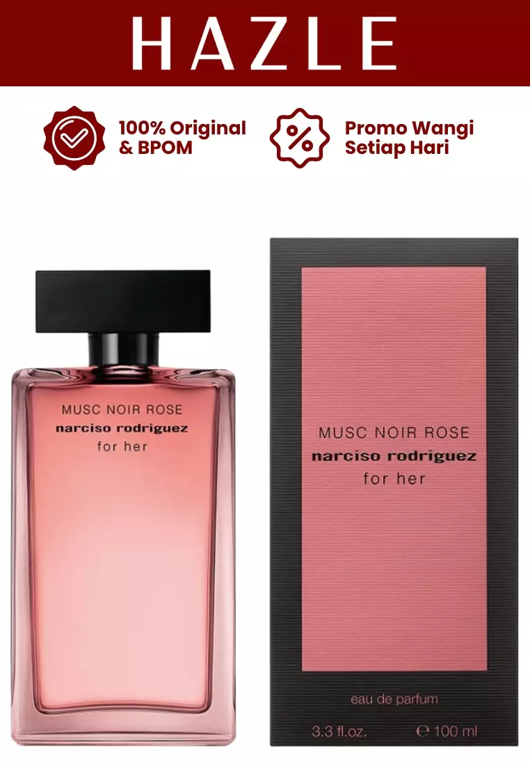 Jual Narciso Rodriguez Musc Noir Rose For Her Woman EDP 100 ml
