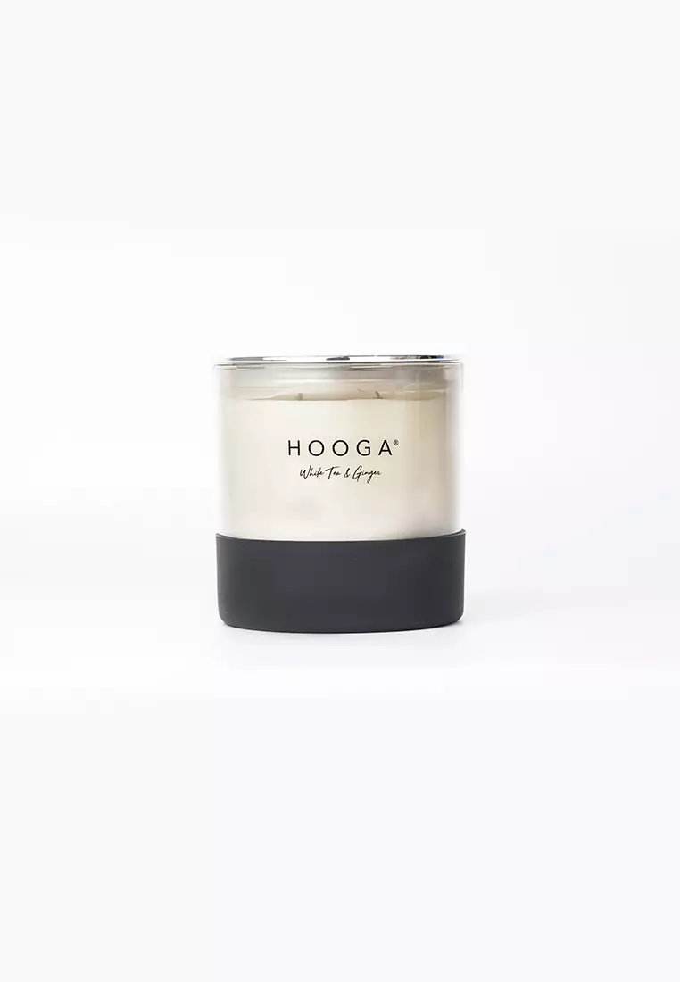 Buy HOOGA Hooga Scented Candle White Tea & Ginger 370G Online ZALORA