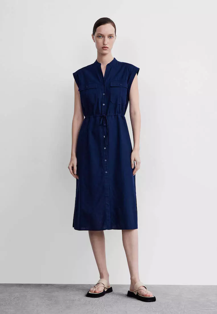 Vince rolled sleeve shirt hot sale dress