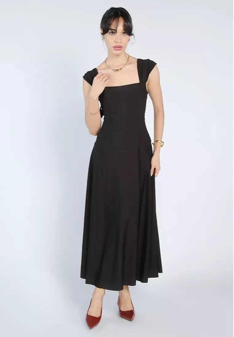 Mark Bumgarner X Vania Romoff Daphne Sleeveless Dress