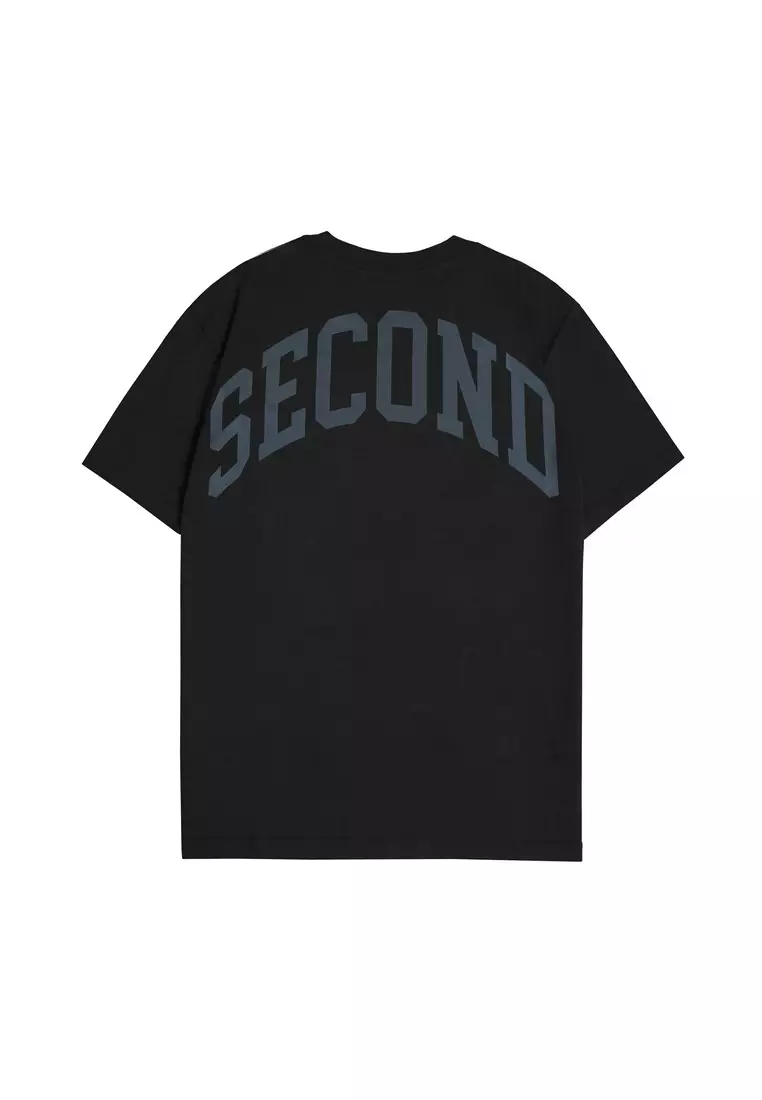 3Second Men's T-Shirt Short Sleeve Relaxed Fit Cotton Sporty Noah C150125