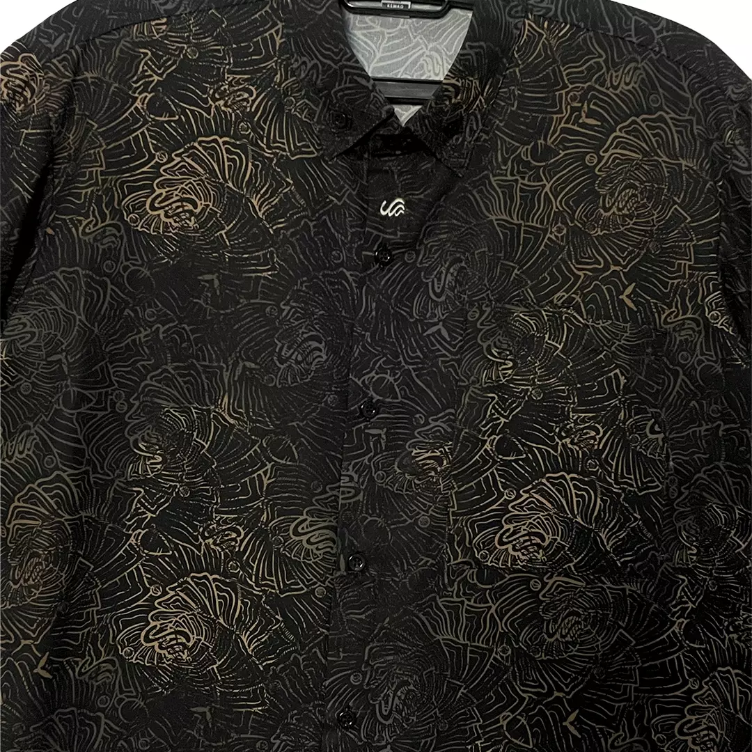 Rabbani - Kemeja Koko Couple Atalaya Exclusive - Hitam