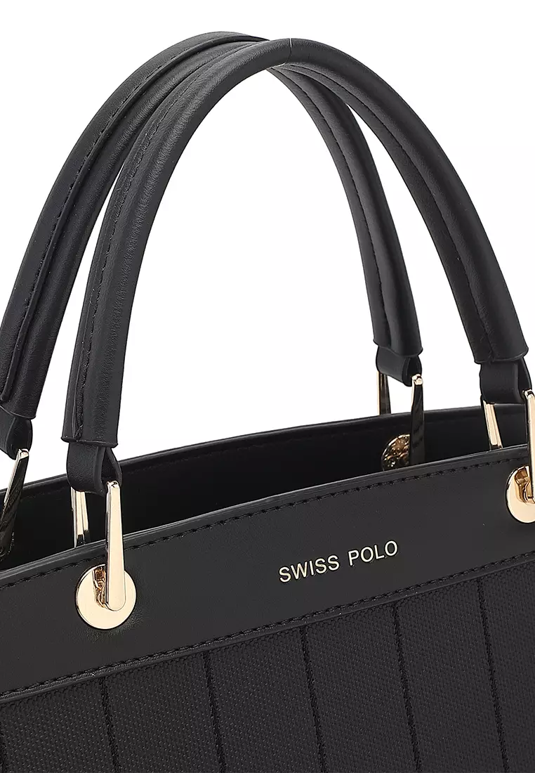 Women's Top Handle Bag / Sling Bag / Crossbody Bag / Shoulder Bag - Black