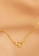 ZITIQUE gold Women's Simple Sweet Hollowed Heart Necklace - Gold 6A623ACF712E2DGS_2
