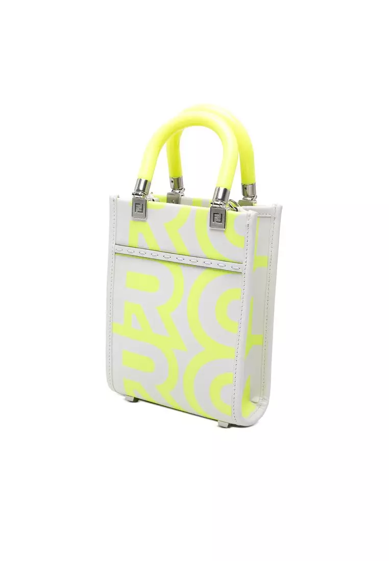Pre-Loved Fendi Marc Jacobs Mini Leather Sunshine Shopper Tote