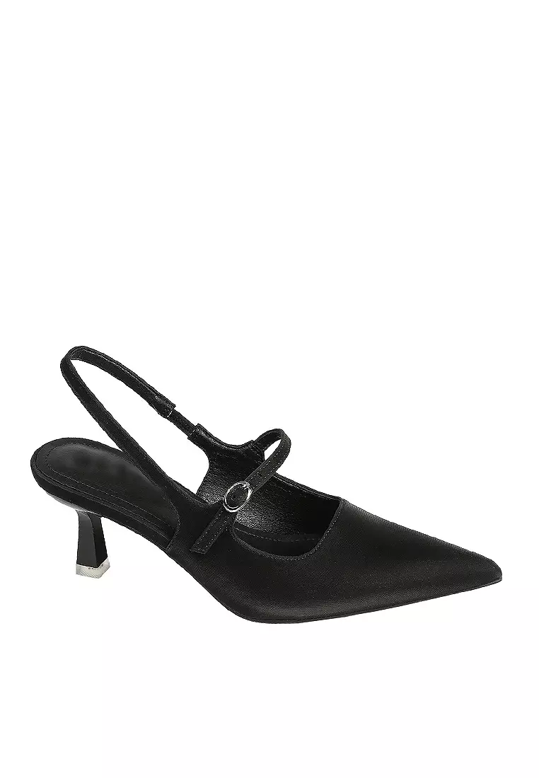 Discount on Twenty Eight Shoes  shoes - SKU: VANSA Simple Back Strap High Heel Shoes VSW-H699-85