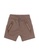 FOX Kids & Baby brown Mid Brown French Terry Shorts 705EAKA78DB131GS_1