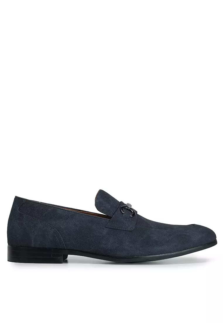 Blue Call it Spring suede loafers Buy Call It Spring HART Slip On Loafers In Navy | 6thStreet Oman main image 3