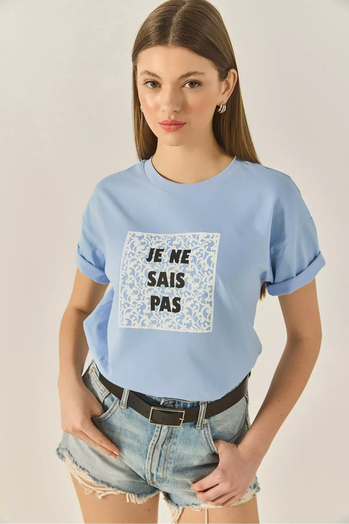Slogan Printed T-Shirt