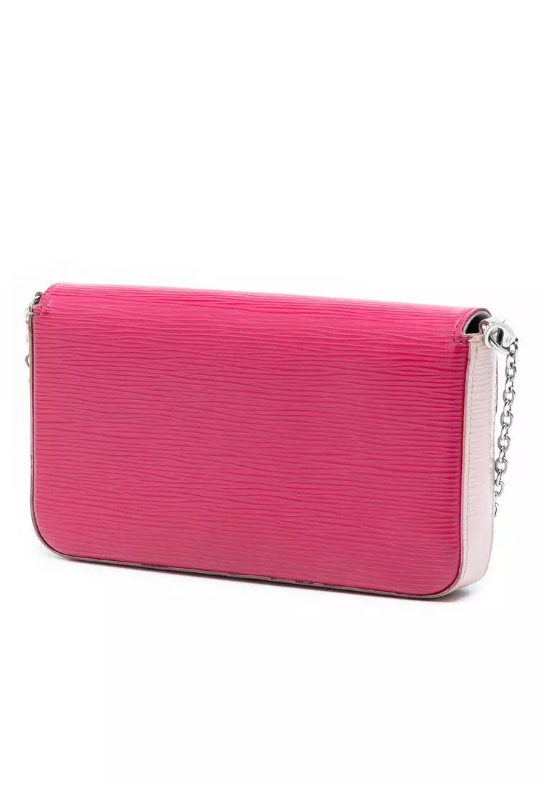 Pre-Loved Louis Vuitton Epi Tricolor Pochette Felicie