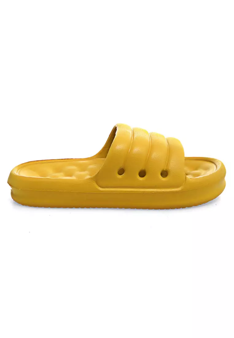 Coots Sandal Rumah Unisex Anti-Slip Slippers Comportable Casual Material EVA Soft ORIGINAL - Yellow