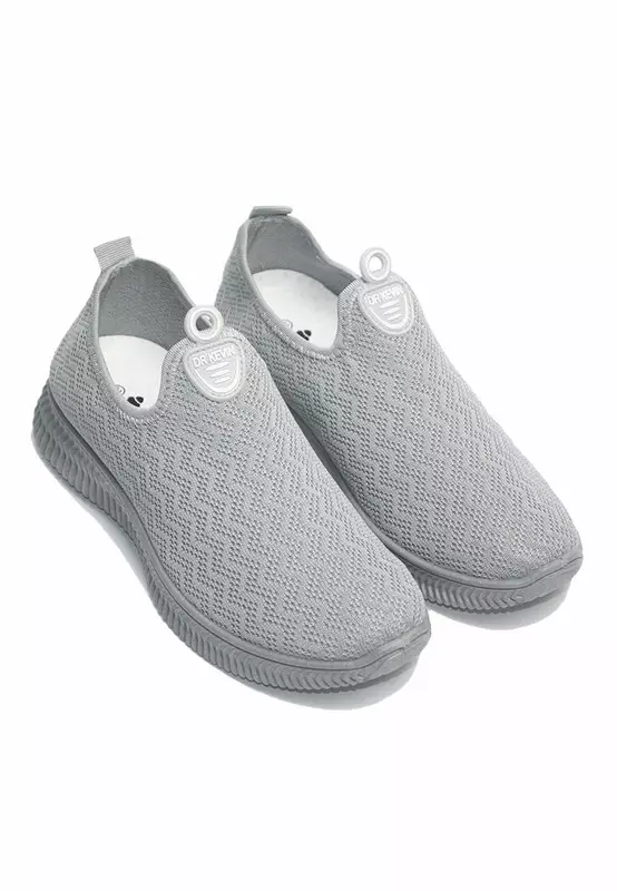Dr. Kevin Sepatu Olahraga Sport Wanita Sneakers Rajut Slip On 589-041