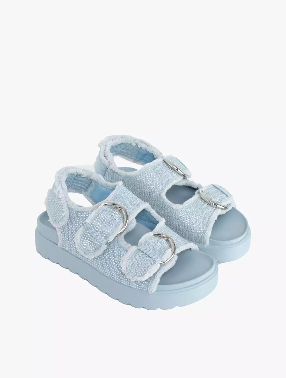 Nine West APRIL Women's Flat Sandals - Blue