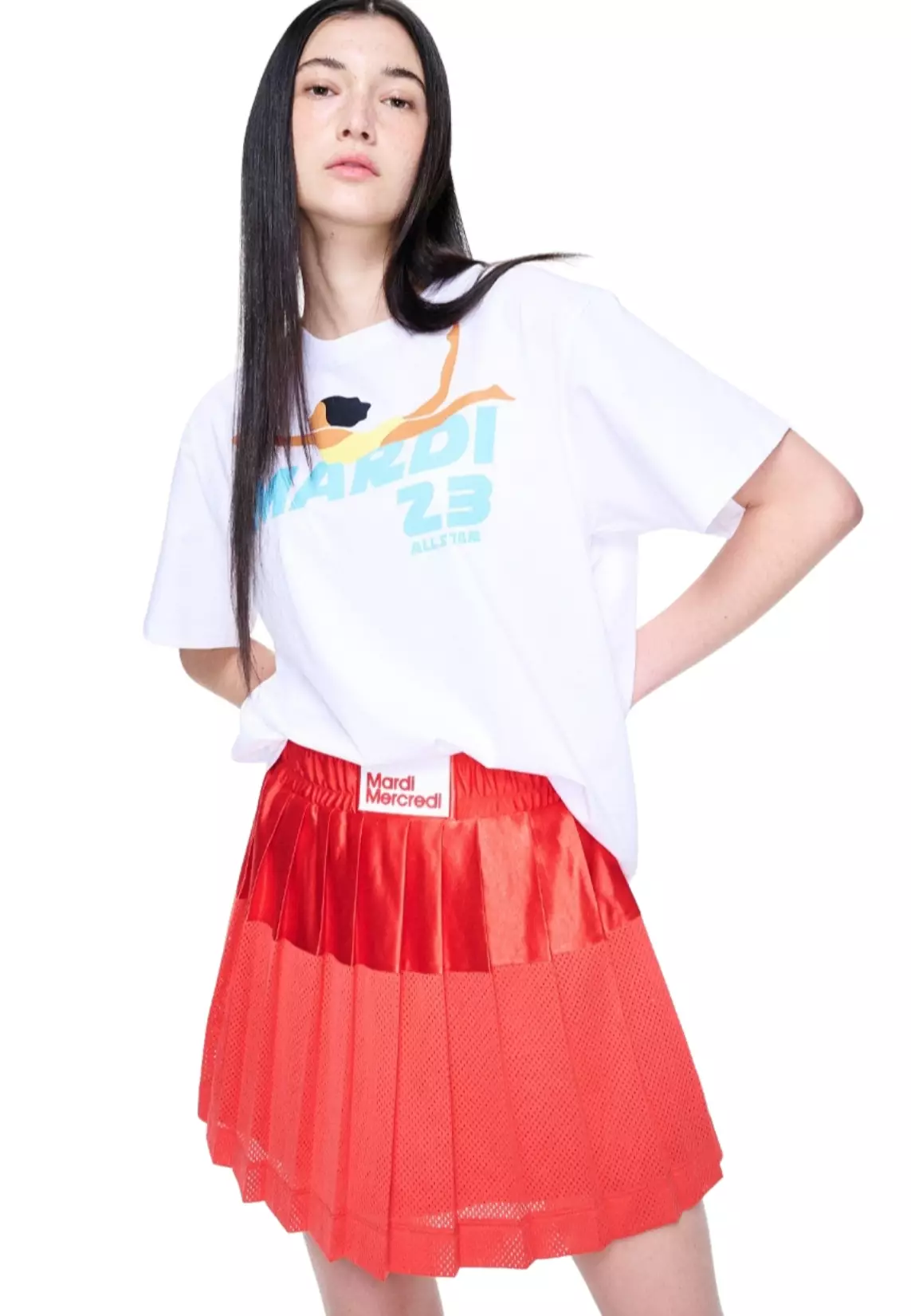 Tshirt Swimmer - White