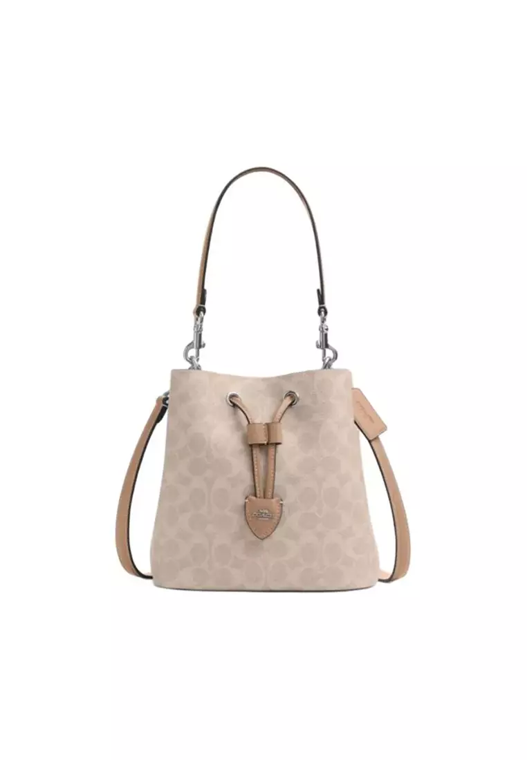 Rowan Bucket Bag In Signature Canvas CBH07