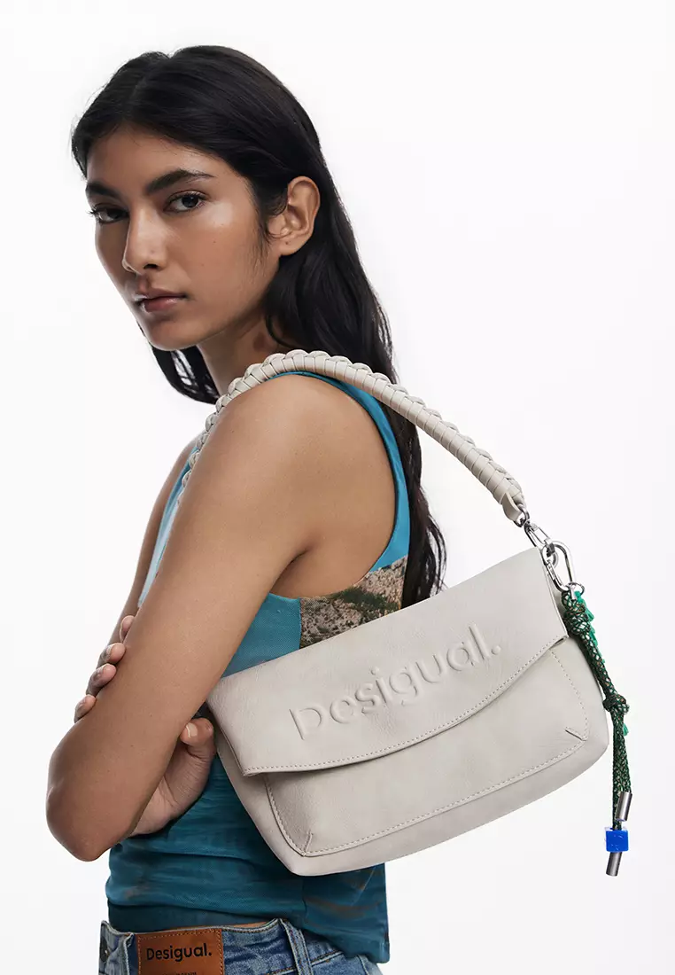 Medium 3D logo crossbody bag