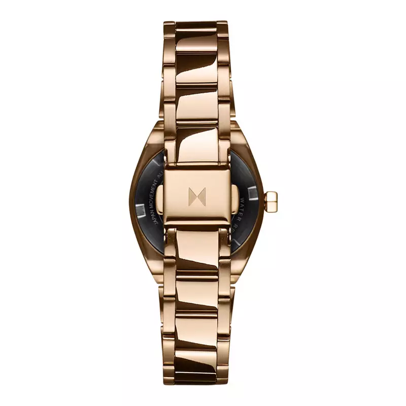 Jam Tangan Wanita MVMT Odyssey II 28000343-D Ladies Galaxy Midnight Blue Dial Rose Gold Stainless Steel Strap