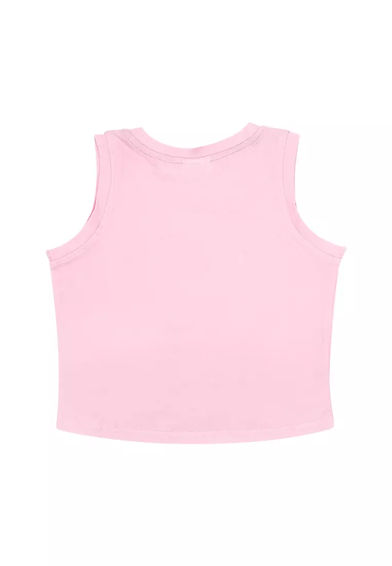 Barbie Girls Silhouette Tank Top Barely Pink