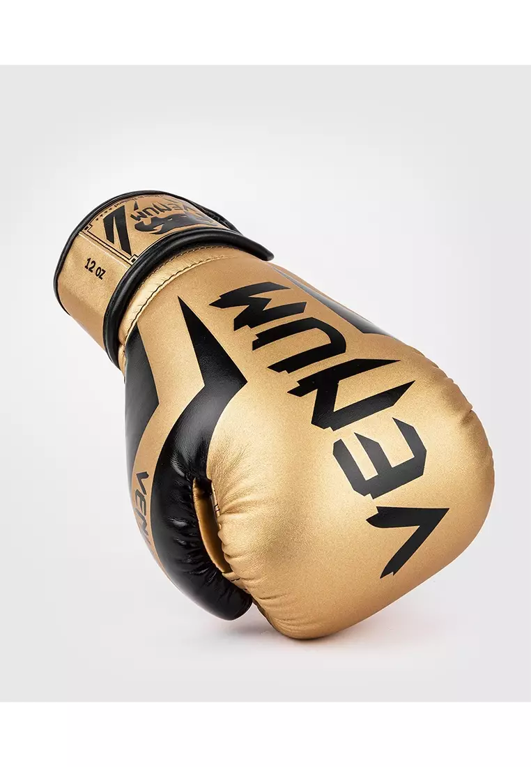 Venum Elite Boxing Gloves - Gold/Black