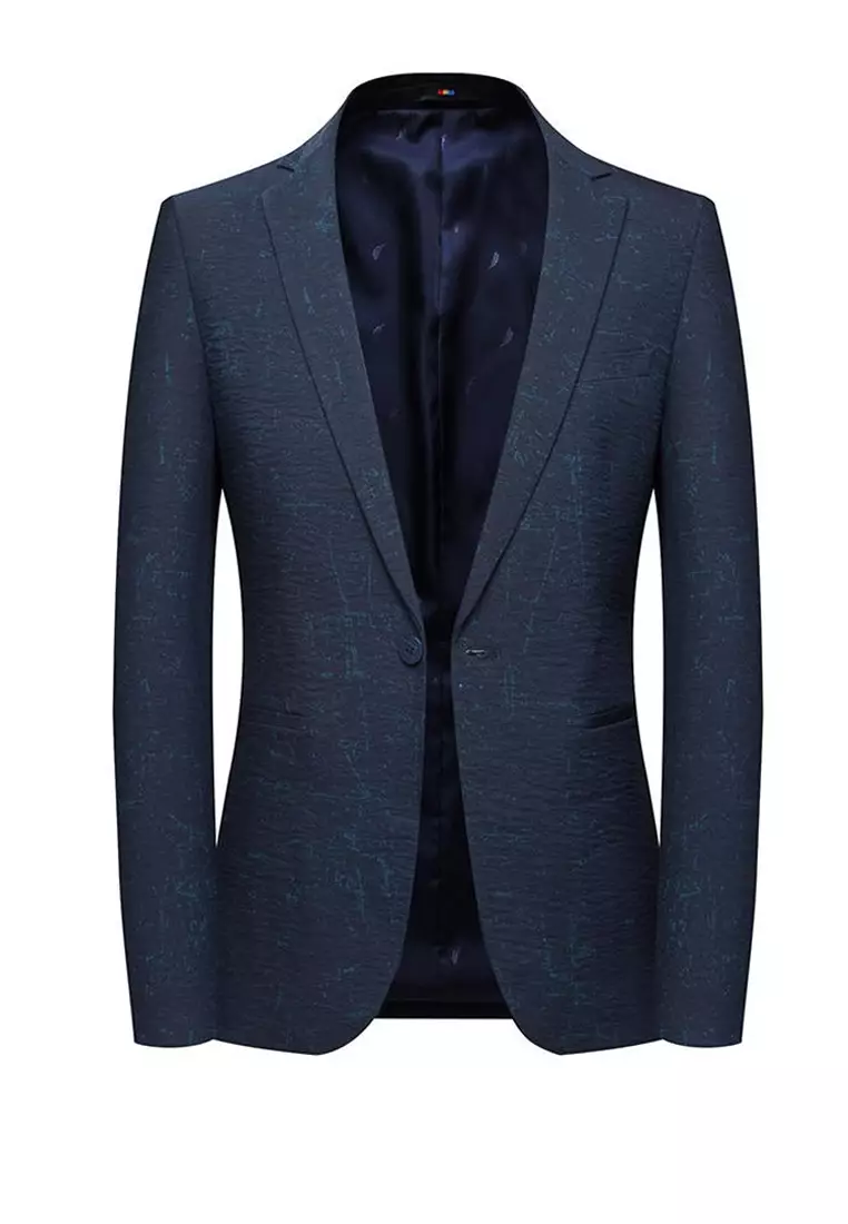 Slim casual blazer top