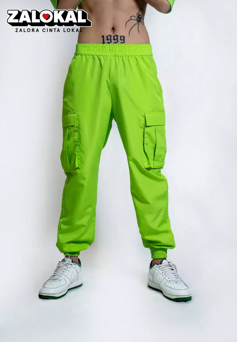 Neon jogger clearance