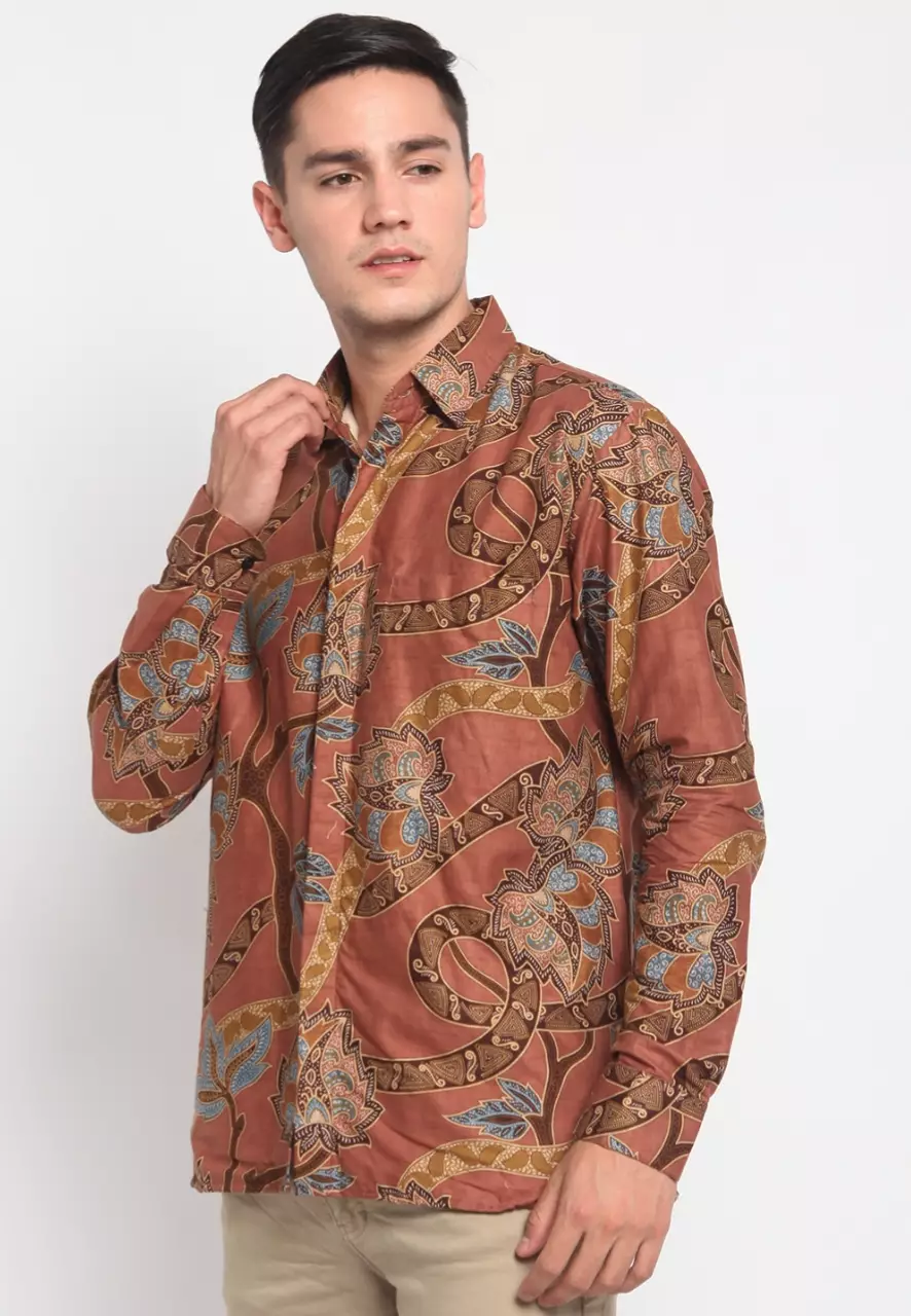 Rukma Kemeja Batik Premium Pria Slimfit Elegan