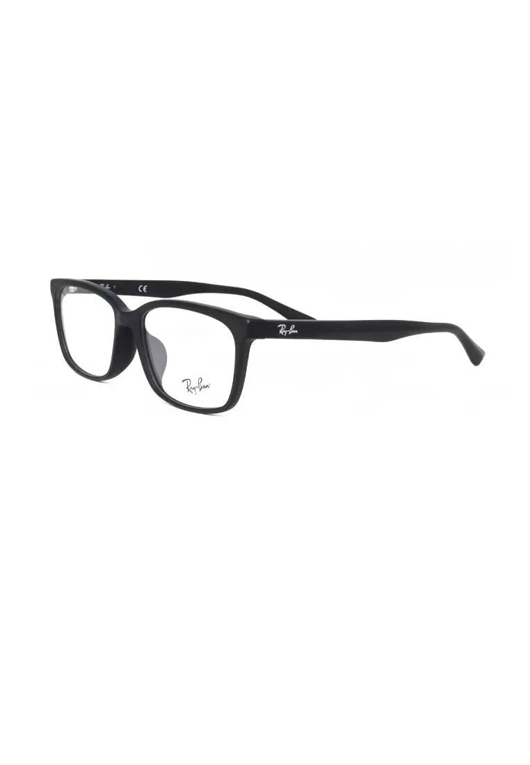 Buy Ray Ban Unisex Matte Black Plastic Square Eyeglasses Rb5319d