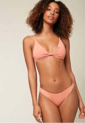 O'Neill beige O'Neill Pismo Saltwater Solids Bralette Bikini Tall Tri Top - Canyon Clay 2A223US30C5F82GS_1