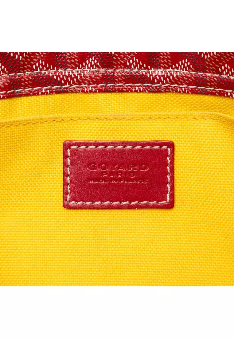 Pre-Loved Goyard Goyardine Miroir Toiletry Pouch Gm