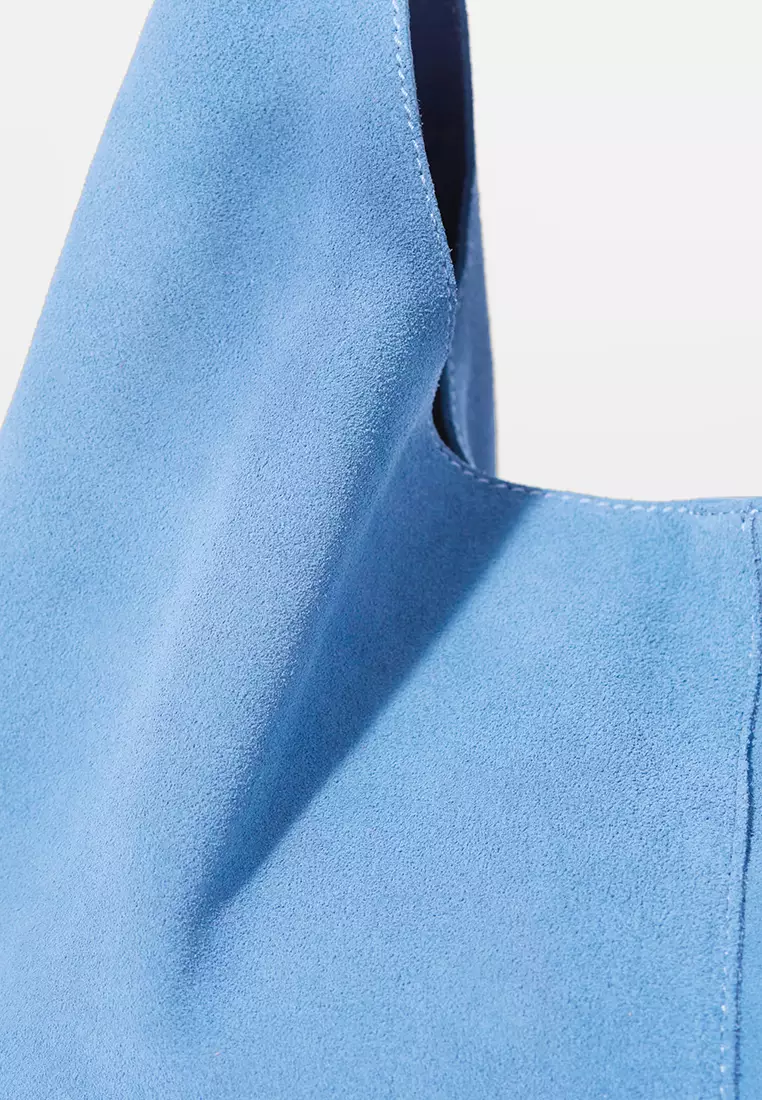 Large Suede Tote Bag