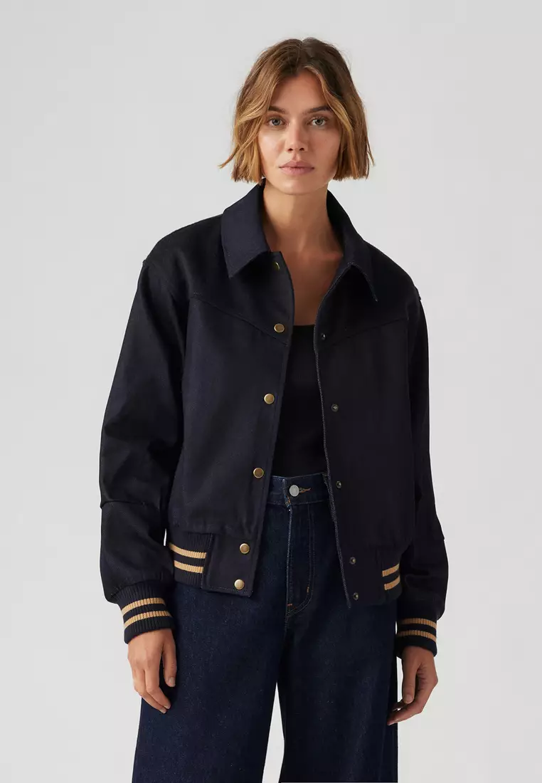 Levi's® Women's Lennox Varsity Jacket (001FN-0000)