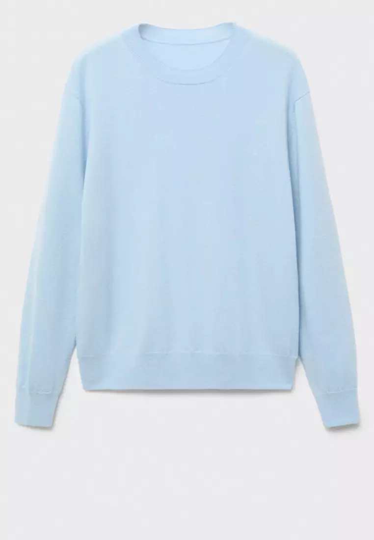 100% Wool Fine-Knit Sweater