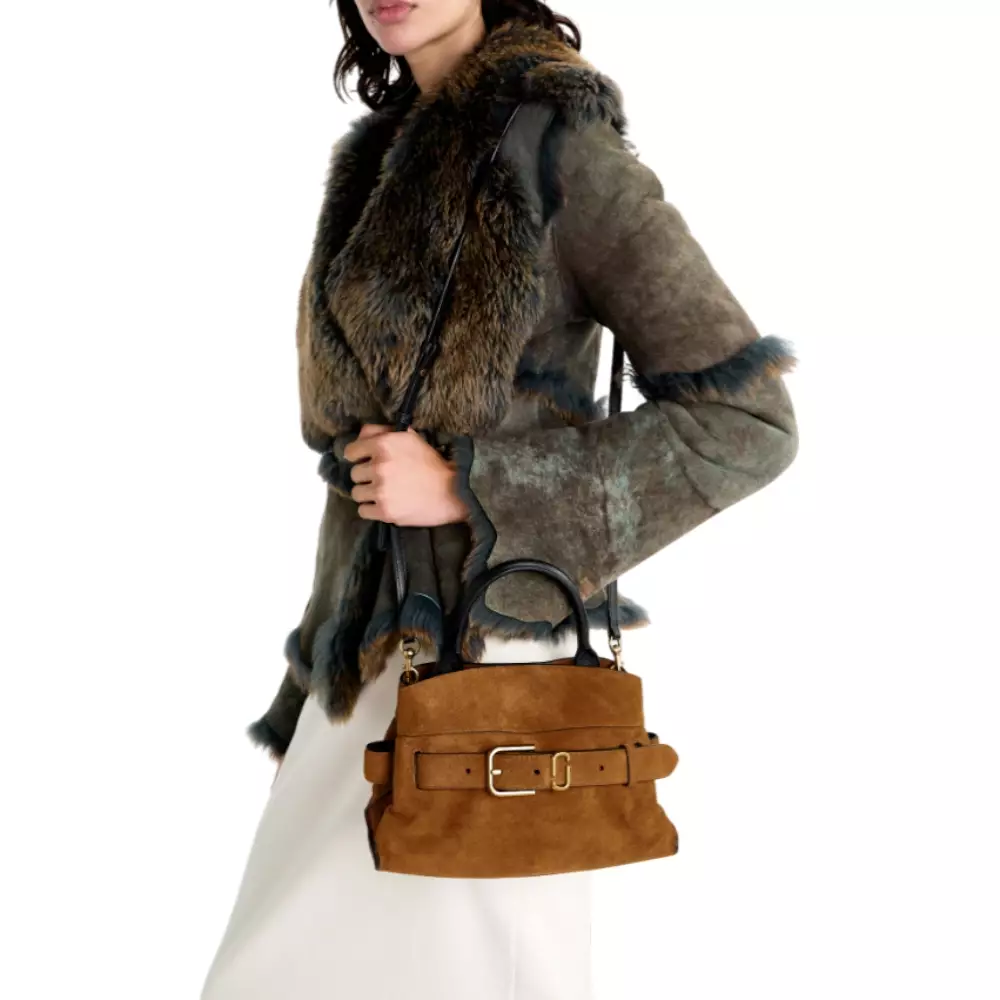 The Dakota Small Satchel Bag Brown