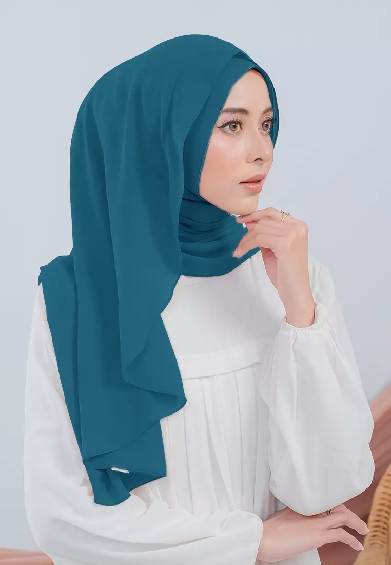 HIJAB INSTAN LUBNA - DEEP TURQUOISE