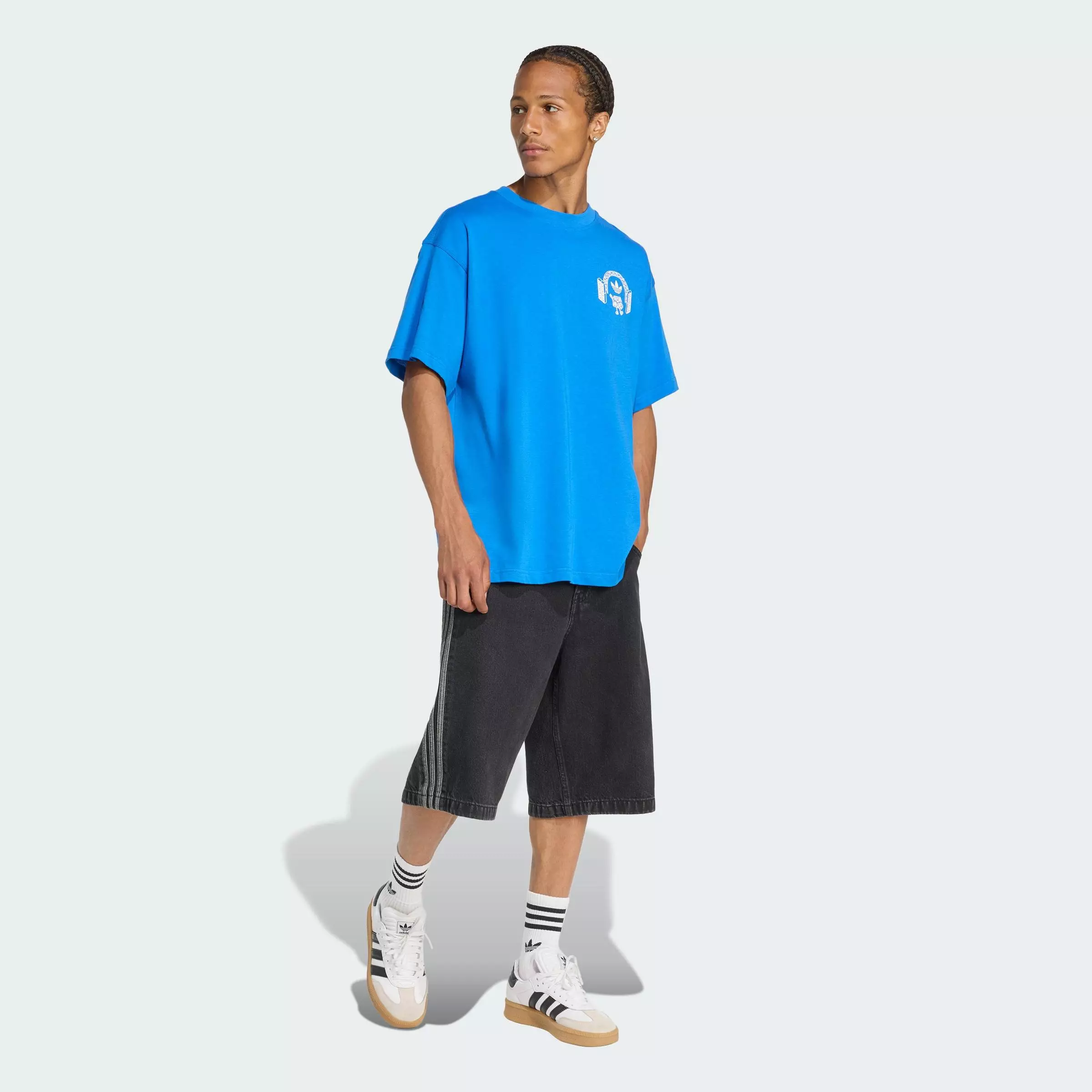 Lifestyle MUSIC FESTS TEE Men Blue KR5104